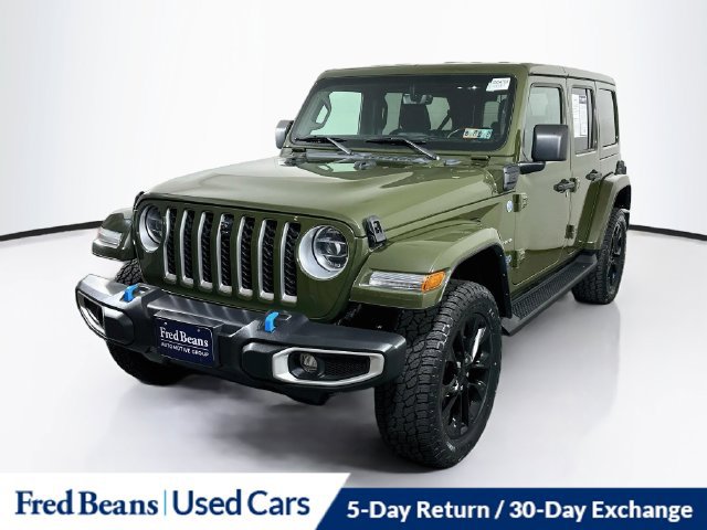 Used 2022 Jeep Wrangler 4xe Unlimited Sahara 4x4 SUV