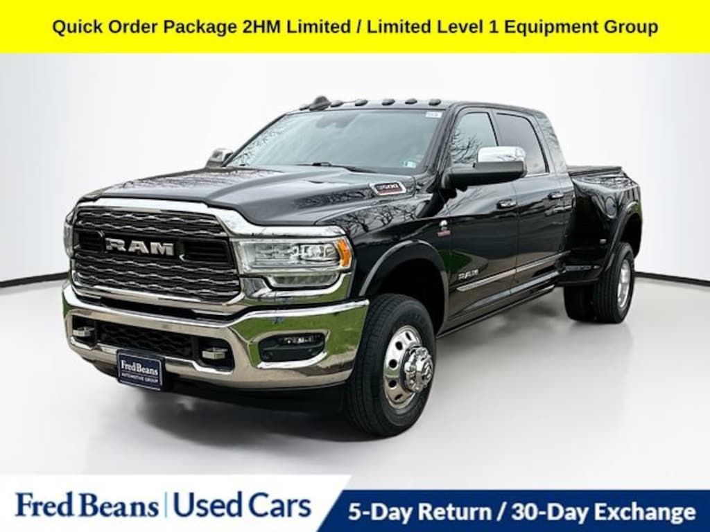 Used 2019 Ram 3500 Limited Mega Cab 4x4 64 Box Truck