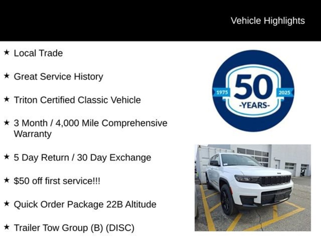 Used 2021 Jeep Grand Cherokee L Altitude 4x4 SUV
