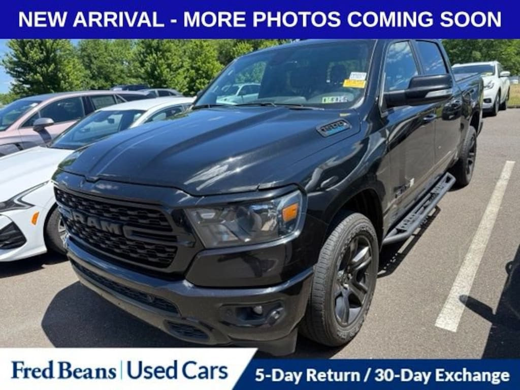 Used 2022 Ram 1500 Big Horn Crew Cab 4x4 57 Box Truck