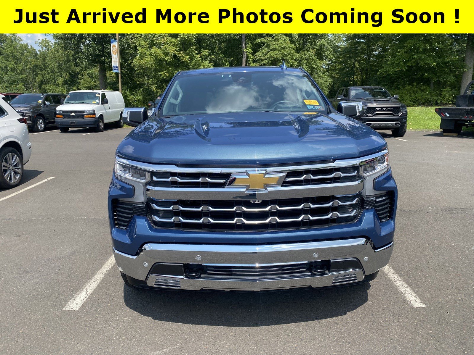 Certified 2024 Chevrolet Silverado 1500 LTZ with VIN 1GCUDGELXRZ220031 for sale in Doylestown, PA