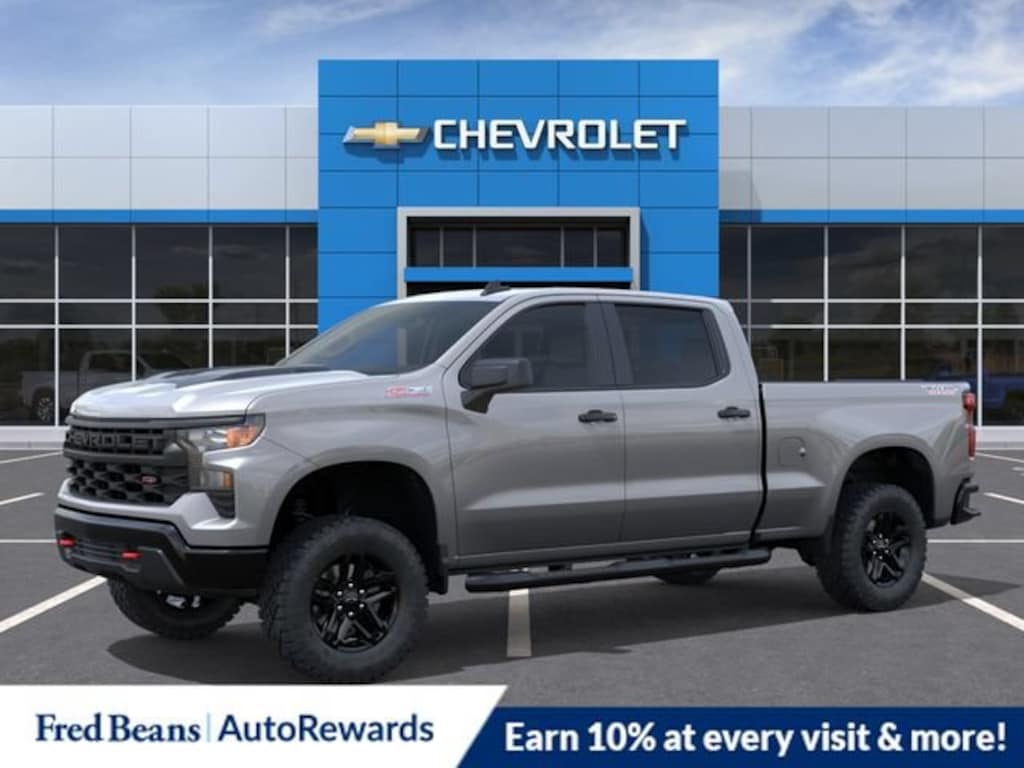 New 2026 Chevrolet Silverado 1500 Custom Trail Boss Truck