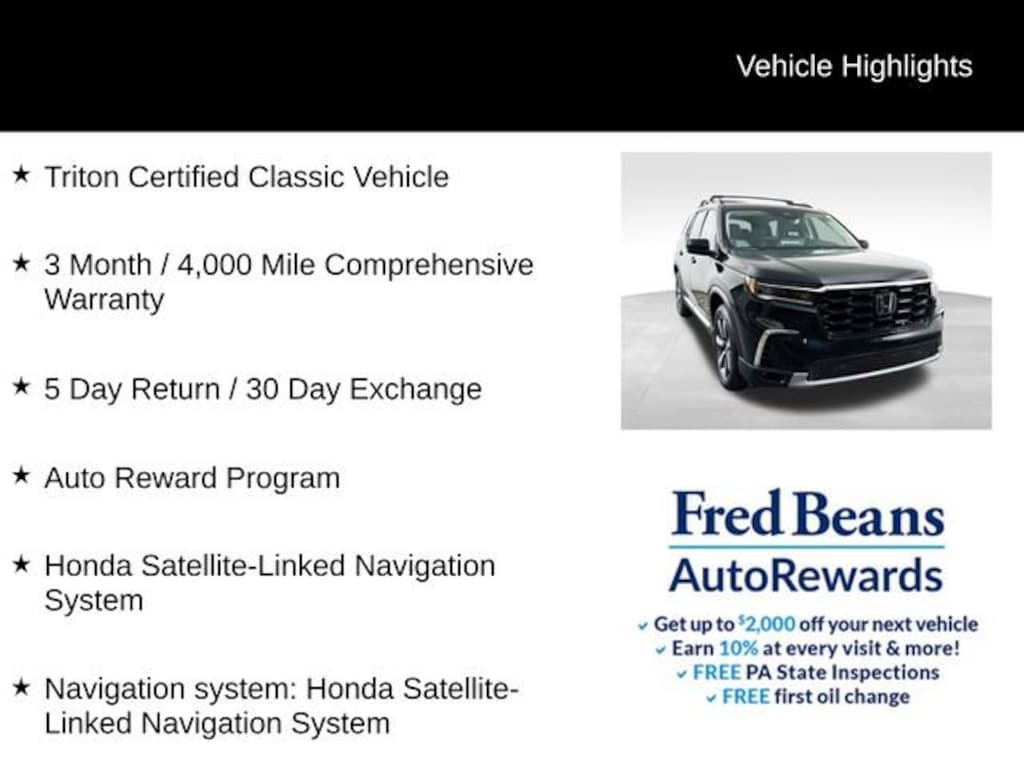 Used 2025 Honda Pilot Touring SUV