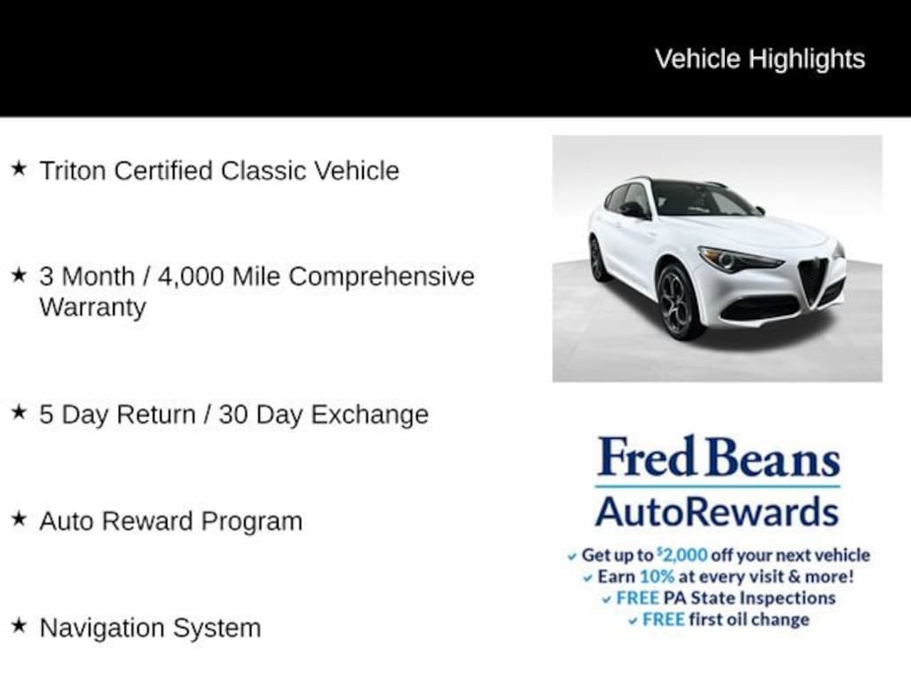 Used 2023 Alfa Romeo Stelvio Veloce AWD SUV