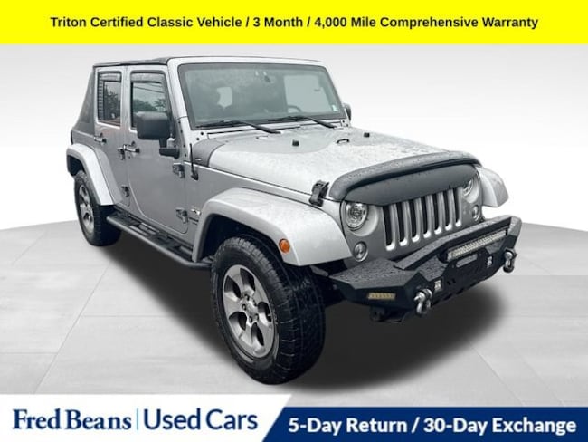 2018 Jeep Wrangler JK Unlimited Sahara 4x4