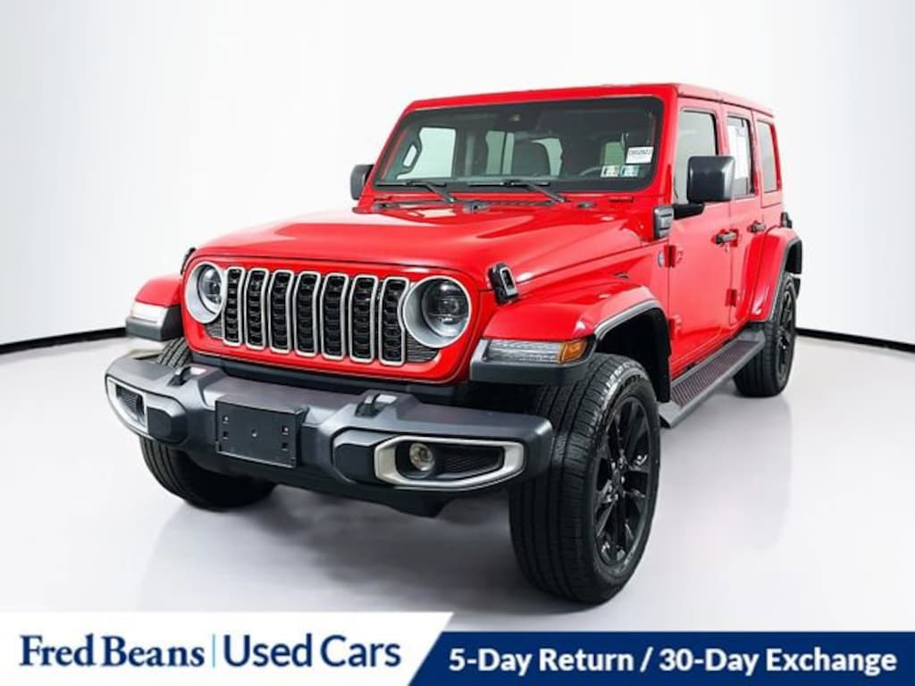 Used 2025 Jeep Wrangler 4xe Sahara SUV