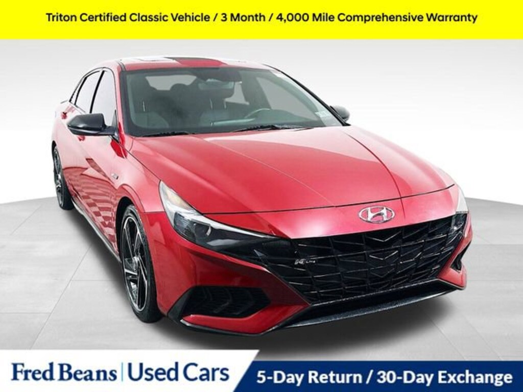 Used 2021 Hyundai Elantra N Line Sedan