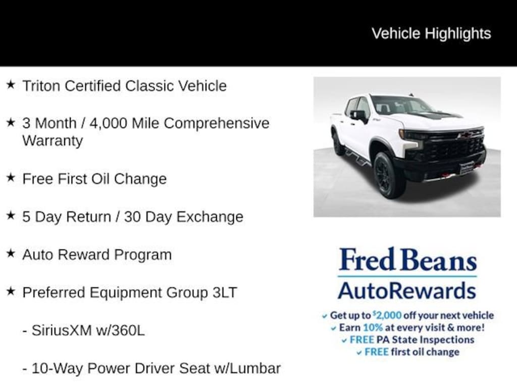 Used 2022 Chevrolet Silverado 1500 ZR2 Truck