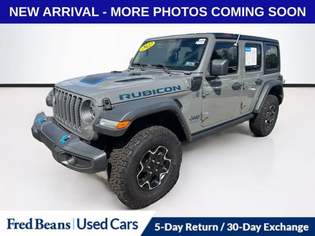 Used 2022 Jeep Wrangler 4xe Unlimited Rubicon