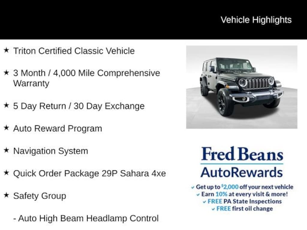 Used 2025 Jeep Wrangler 4xe Sahara