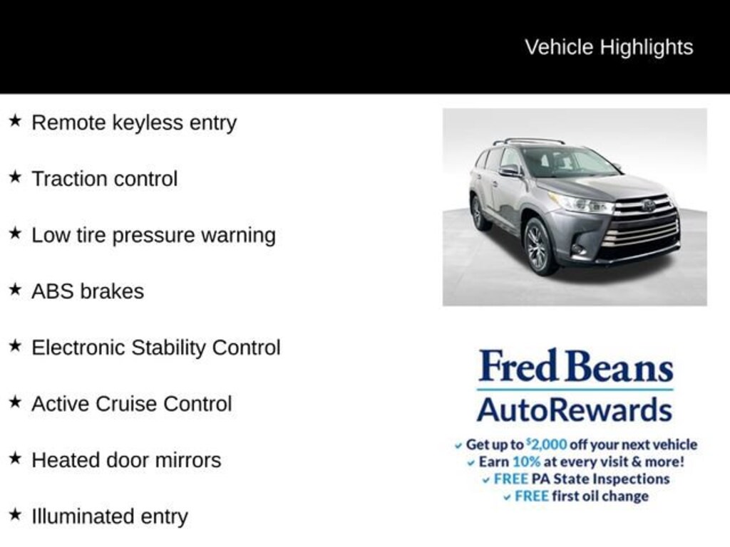 Used 2018 Toyota Highlander LE