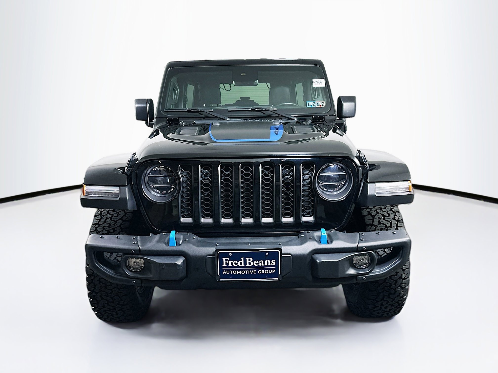 Used 2022 Jeep Wrangler Unlimited Rubicon 4XE with VIN 1C4JJXR62NW187456 for sale in Doylestown, PA