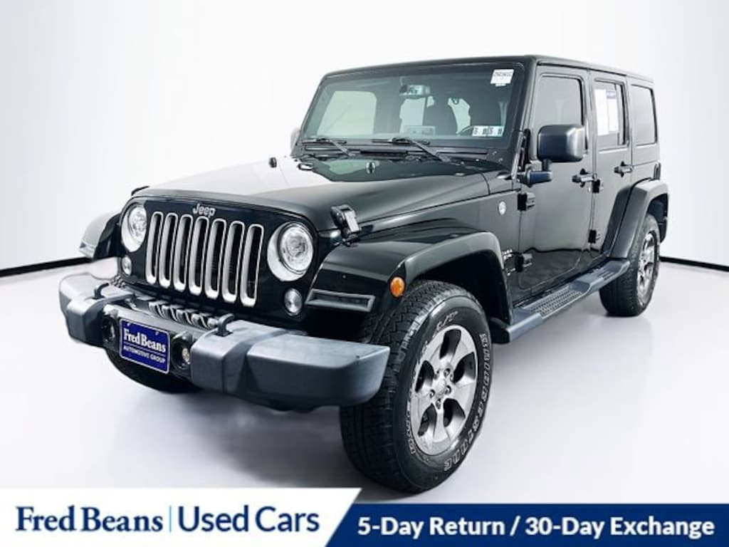 Used 2018 Jeep Wrangler JK Unlimited Sahara