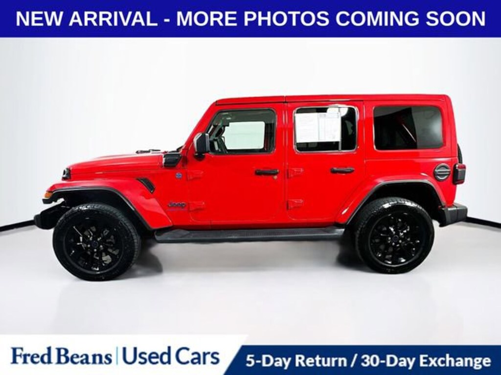 Used 2025 Jeep Wrangler 4xe Sahara SUV