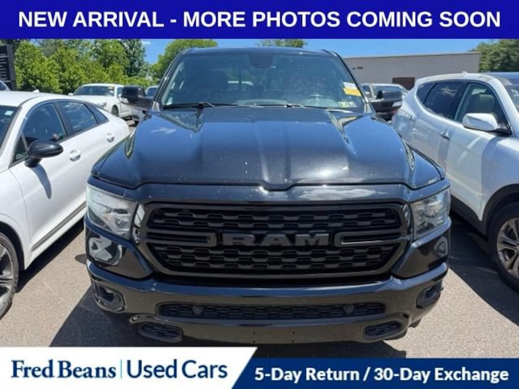 Used 2022 Ram 1500 Big Horn Crew Cab 4x4 57 Box Truck