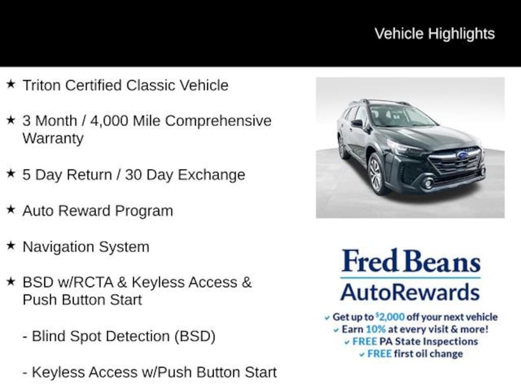 Used 2023 Subaru Outback Premium