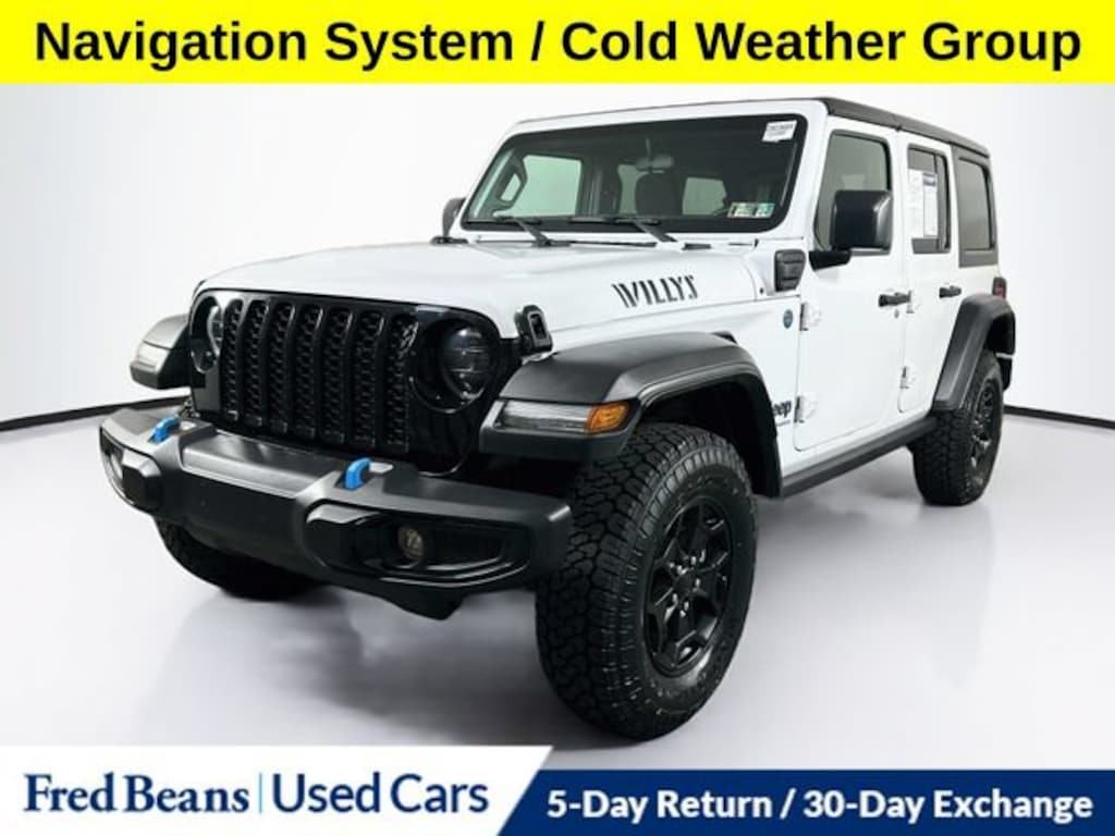 Used 2023 Jeep Wrangler 4xe 4x4 SUV