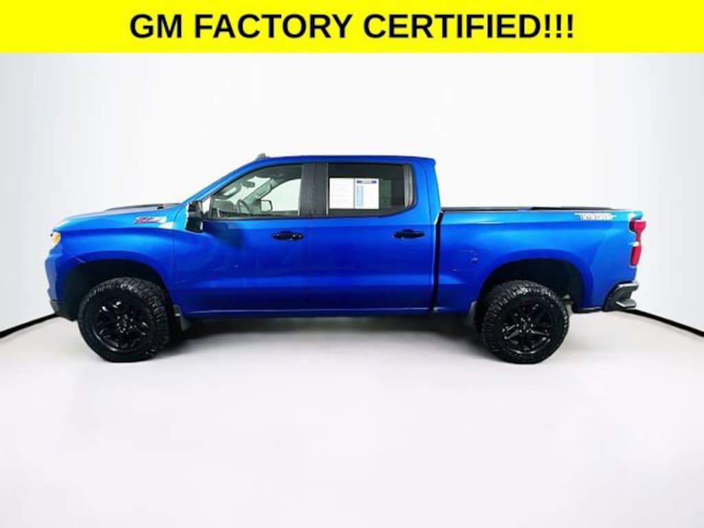 Certified 2022 Chevrolet Silverado 1500 LT Trail Boss Truck