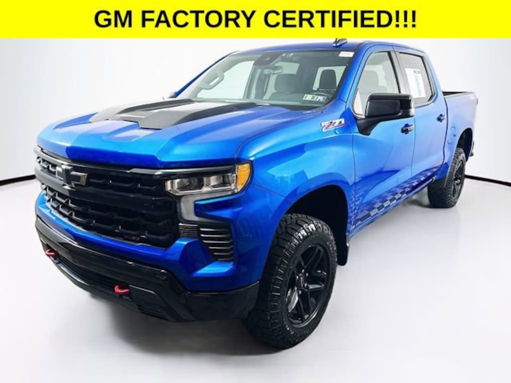 Certified 2022 Chevrolet Silverado 1500 LT Trail Boss Truck