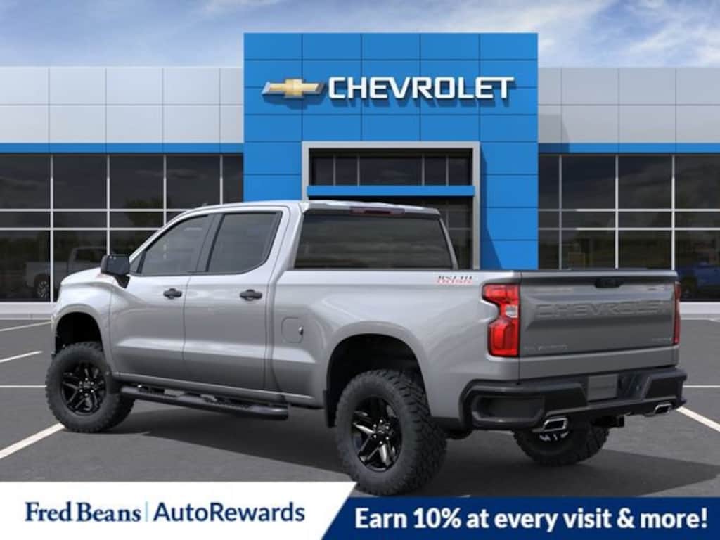 New 2026 Chevrolet Silverado 1500 Custom Trail Boss Truck