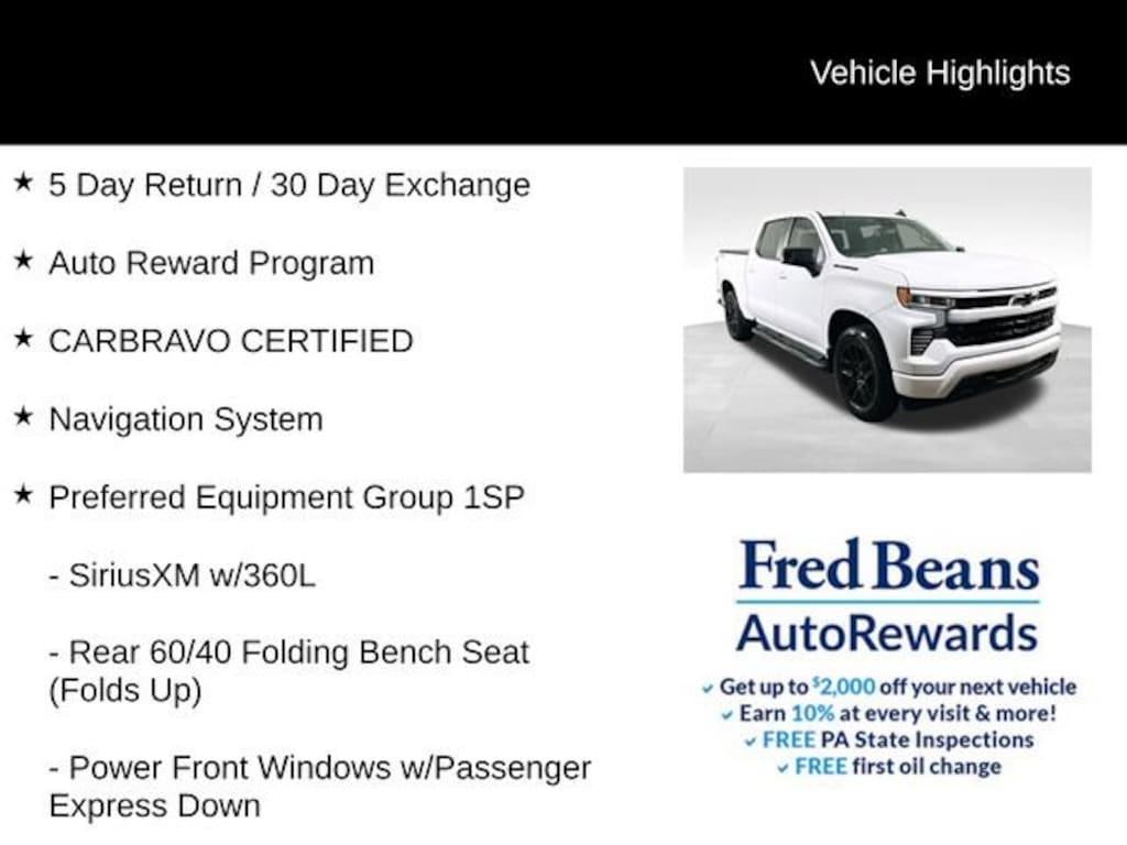Used 2023 Chevrolet Silverado 1500 RST Truck Crew Cab