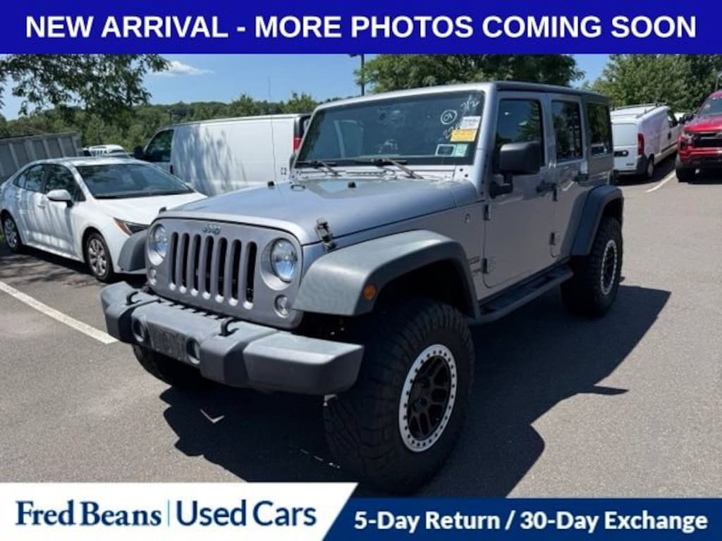 Used 2018 Jeep Wrangler JK Unlimited Sport S 4x4 SUV