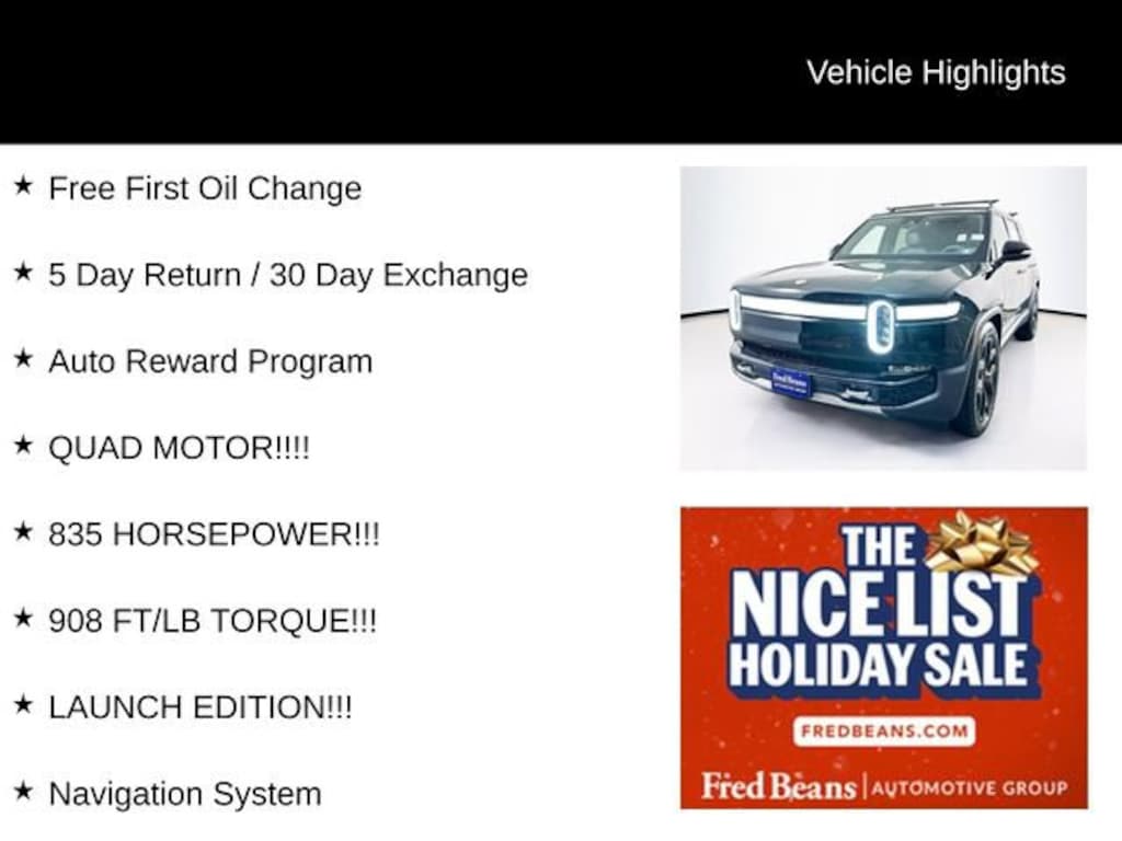 Used 2023 Rivian R1S Launch Edition