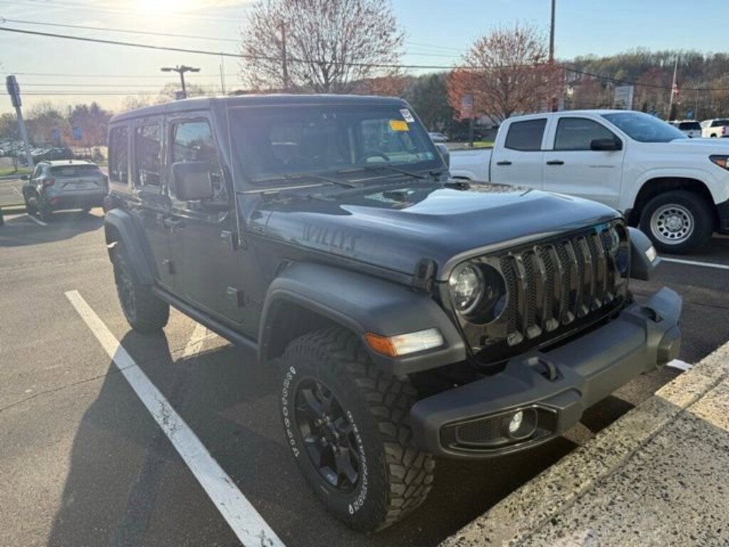 Used 2023 Jeep Wrangler 4-Door Willys 4x4 SUV