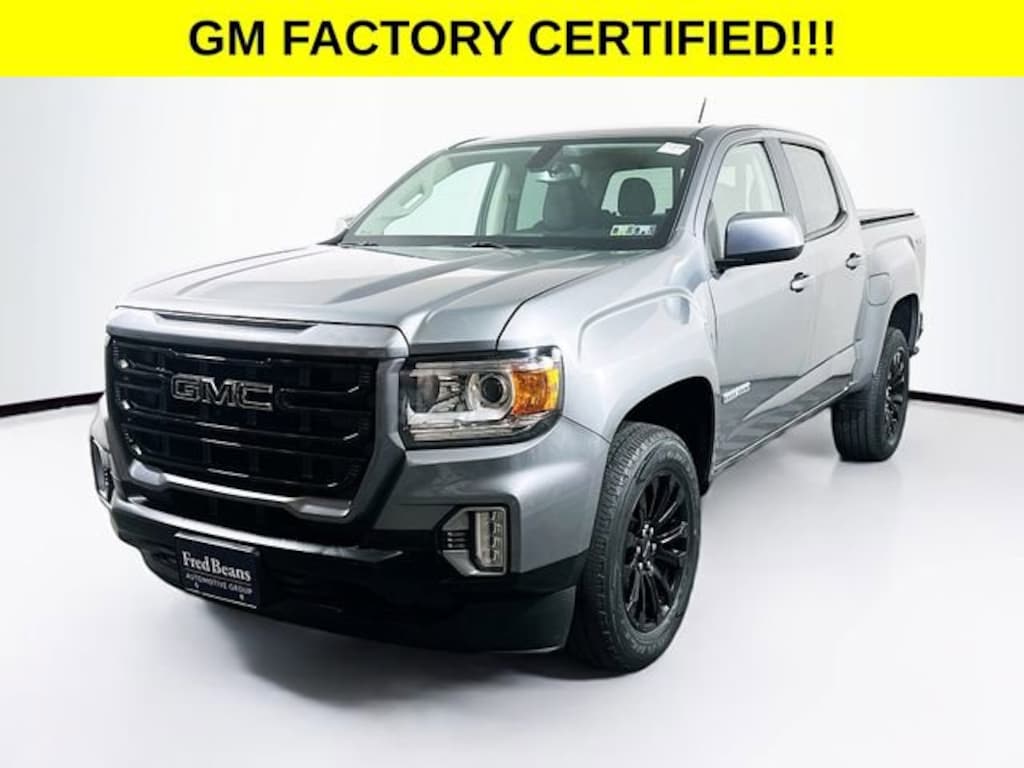 Certified 2021 GMC Canyon Elevation Truck