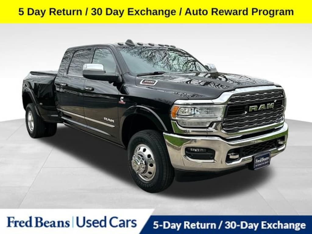 Used 2019 Ram 3500 Limited Mega Cab 4x4 64 Box Truck