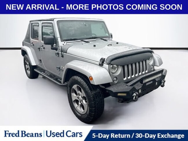 2018 Jeep Wrangler JK Unlimited Sahara 4x4