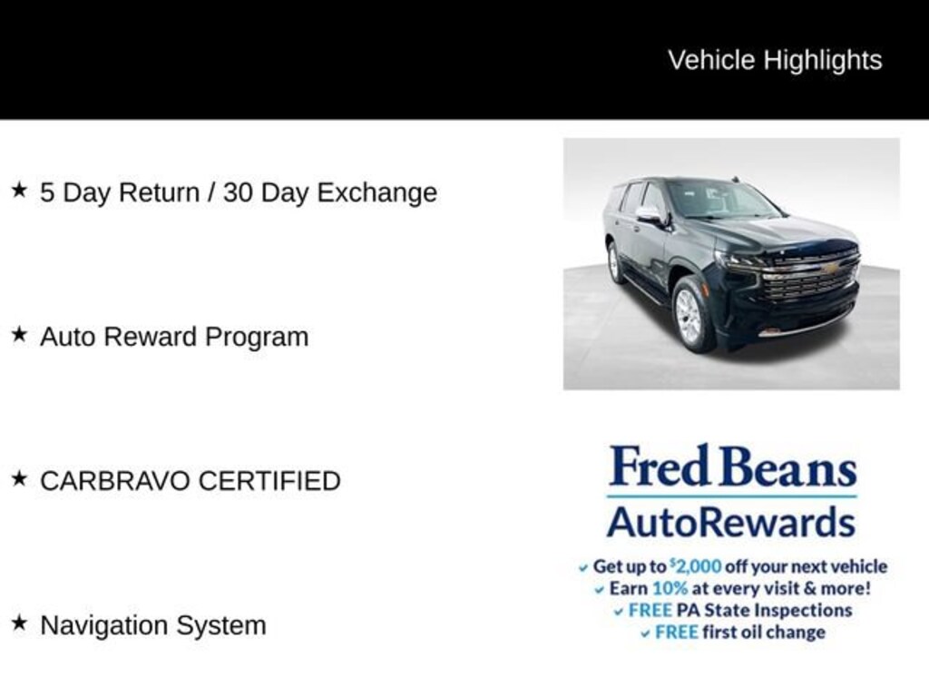 Used 2023 Chevrolet Tahoe Premier SUV