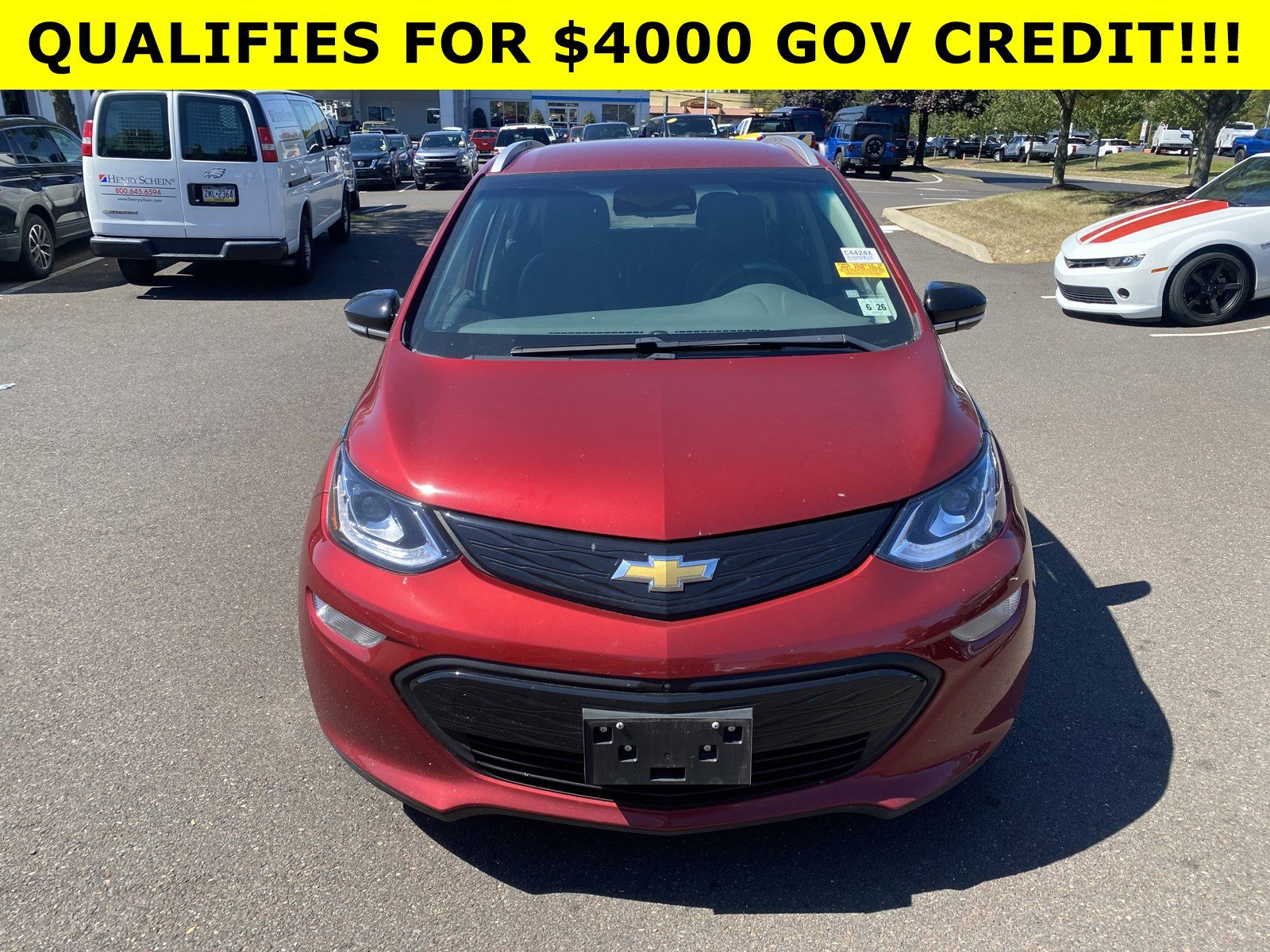 Used 2021 Chevrolet Bolt EV Premier with VIN 1G1FZ6S0XM4113946 for sale in Doylestown, PA