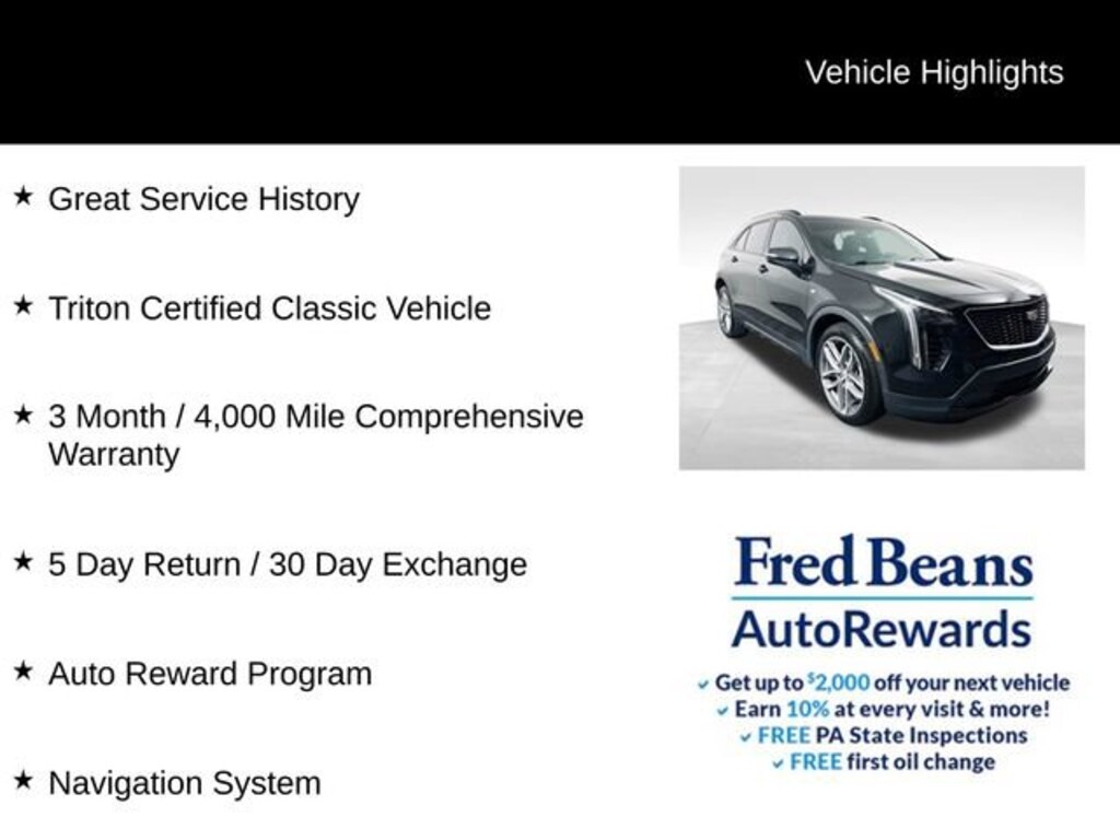 Used 2020 CADILLAC XT4 AWD Sport SUV