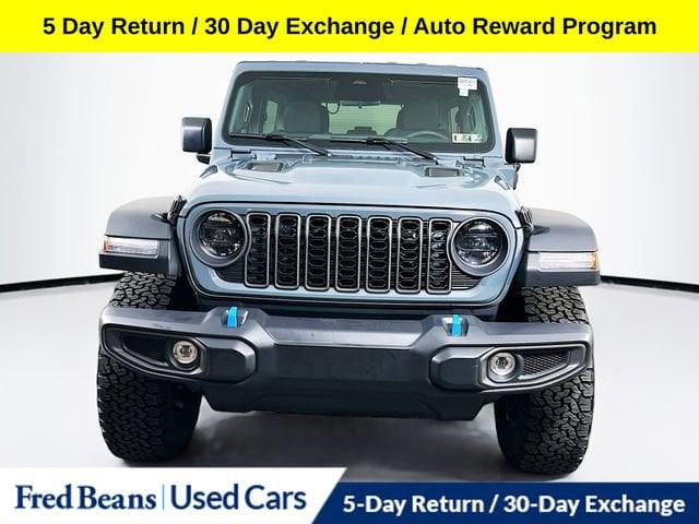 Used 2025 Jeep Wrangler 4xe Rubicon 4XE with VIN 1C4RJXR63SW602489 for sale in Doylestown, PA