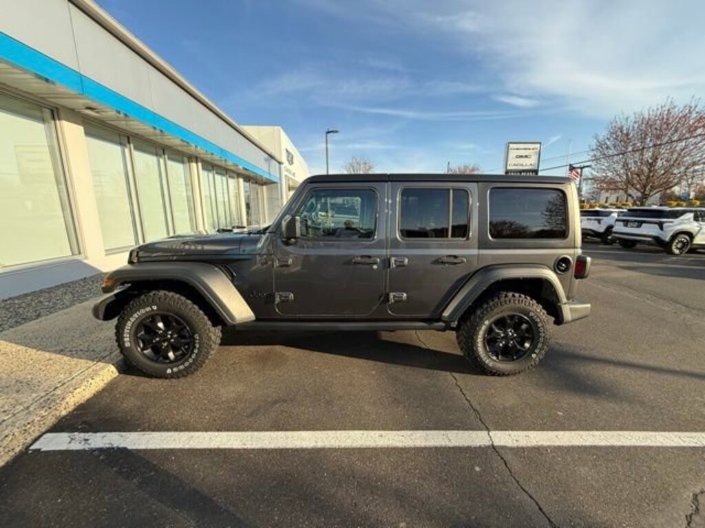 Used 2023 Jeep Wrangler 4-Door Willys 4x4 SUV