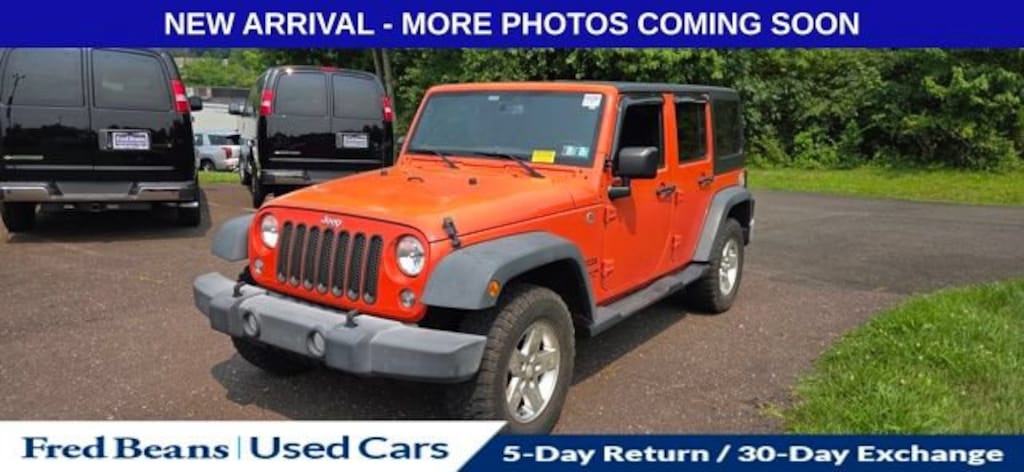 Used 2015 Jeep Wrangler Unlimited Sport SUV