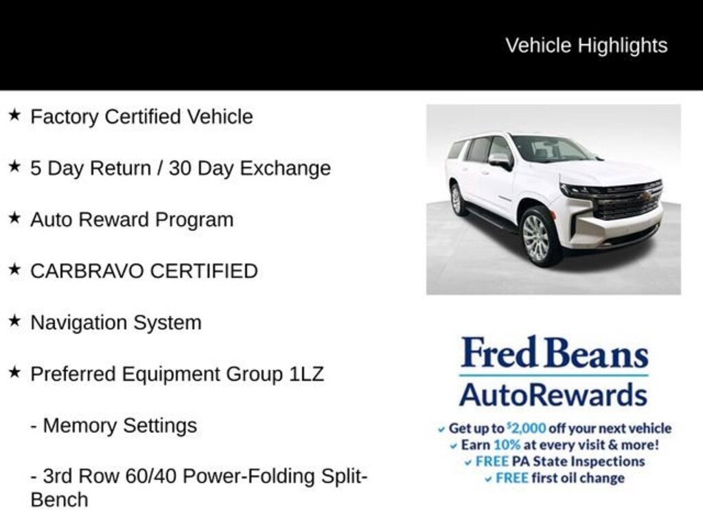 Used 2023 Chevrolet Suburban Premier SUV