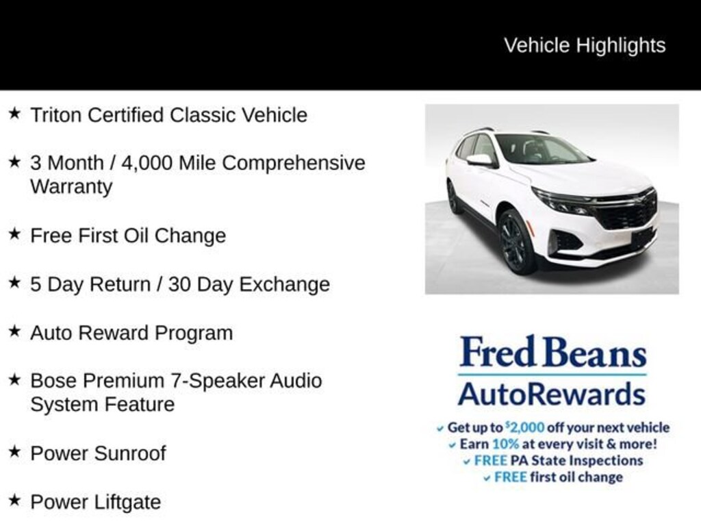 Used 2022 Chevrolet Equinox RS SUV