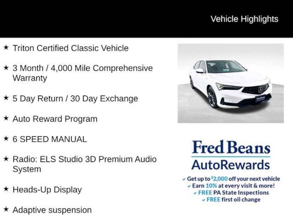 Used 2023 Acura Integra A-Spec Technology Sedan