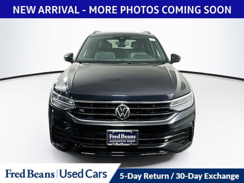 Used 2022 Volkswagen Tiguan 2.0T SE R-Line Black SUV