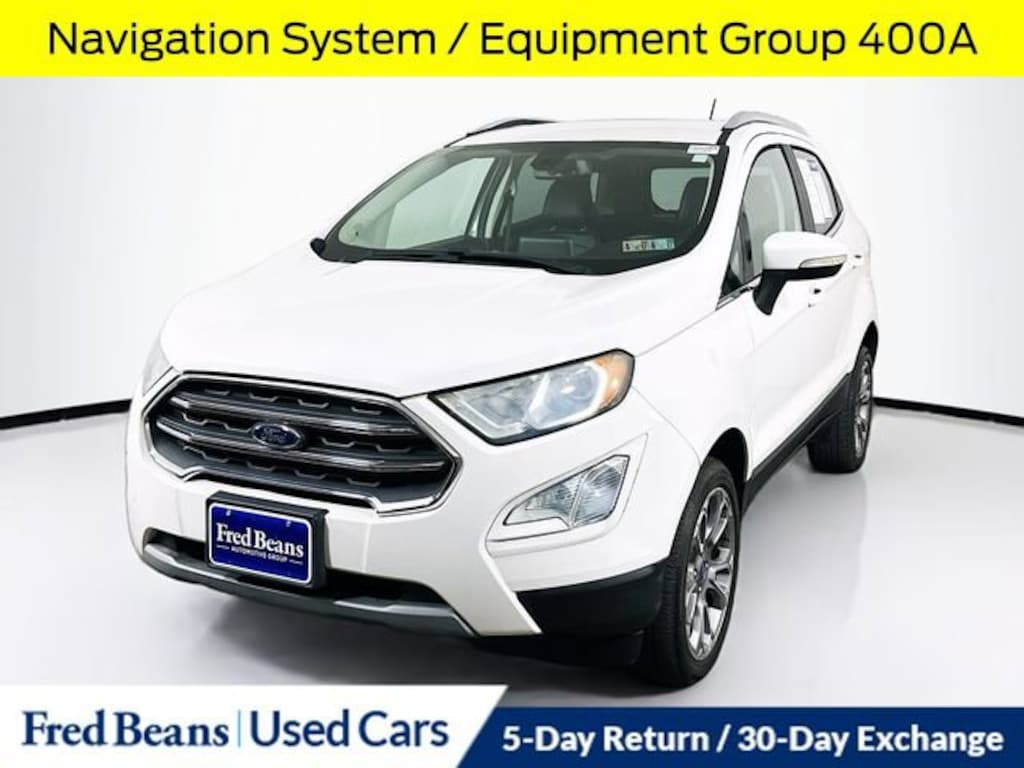 Used 2018 Ford EcoSport Titanium SUV