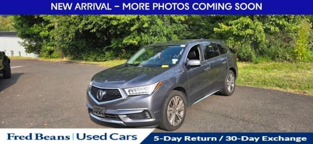 Used 2019 Acura MDX Tech Pkg SUV