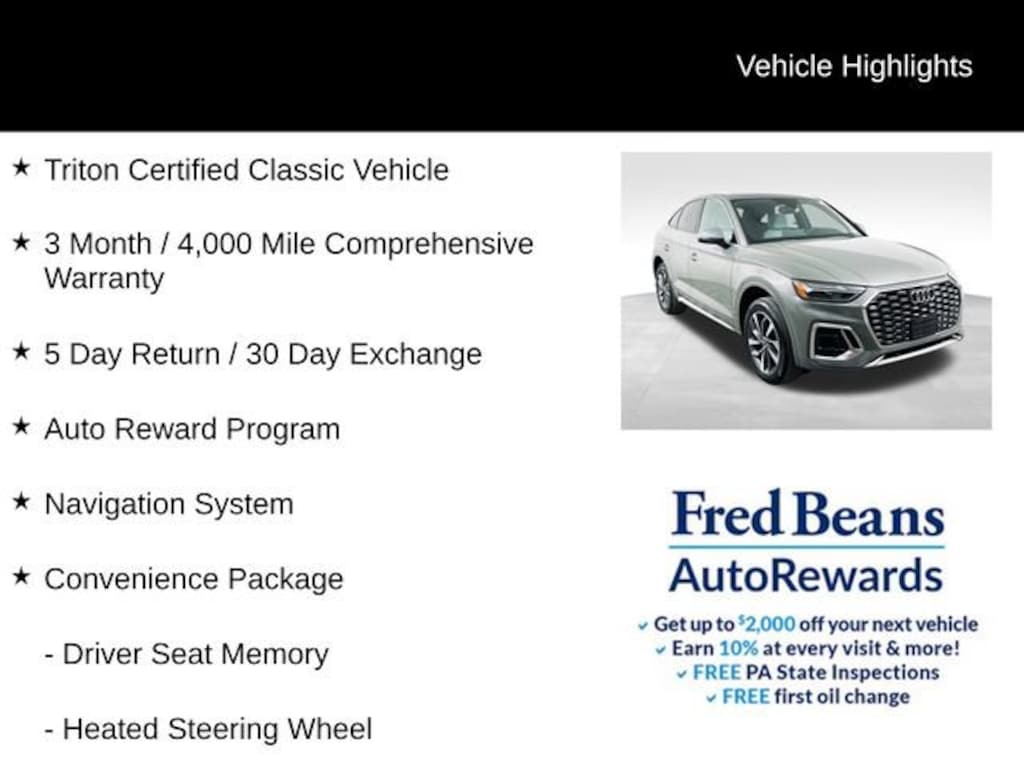 Used 2023 Audi Q5 Sportback Premium 45 Tfsi S Line Quattro S Tronic SUV