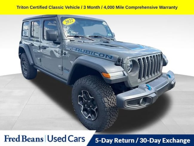 2022 Jeep Wrangler 4xe Unlimited Rubicon