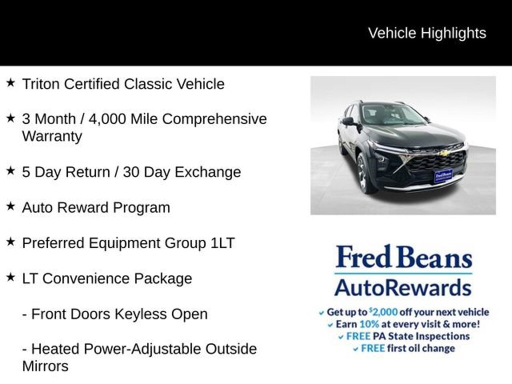 Used 2025 Chevrolet Trax LT SUV
