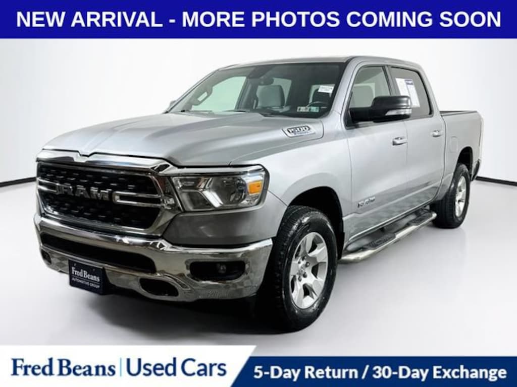 Used 2022 Ram 1500 Big Horn Crew Cab 4x4 57 Box Truck