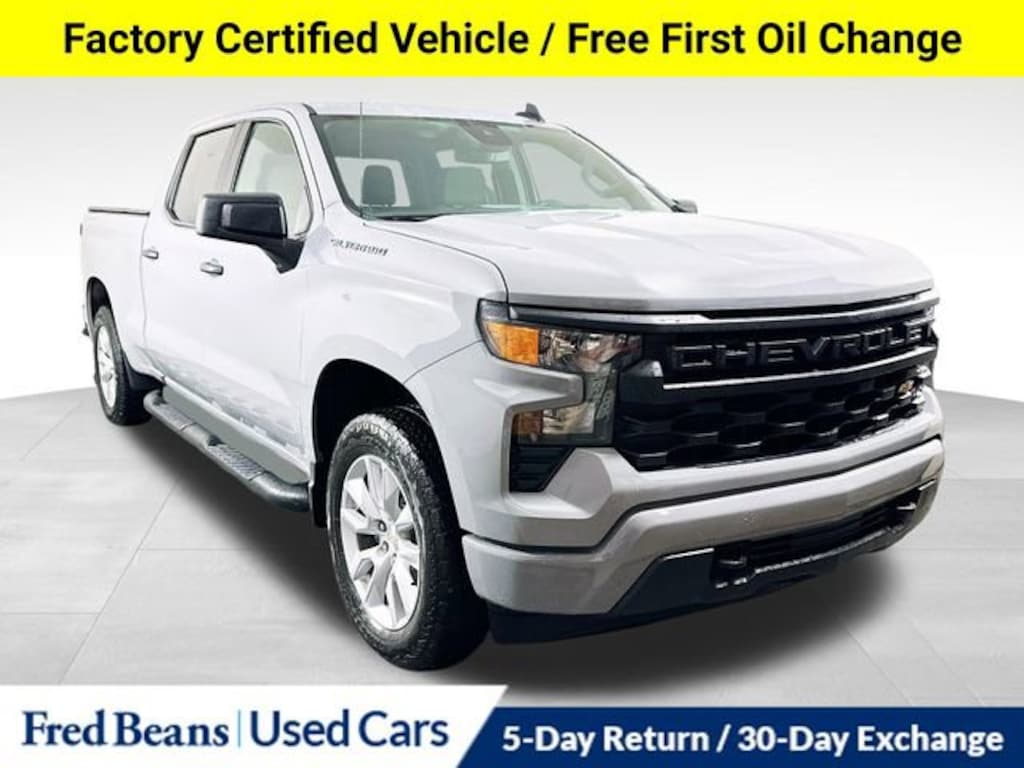 Certified 2024 Chevrolet Silverado 1500 Custom Truck