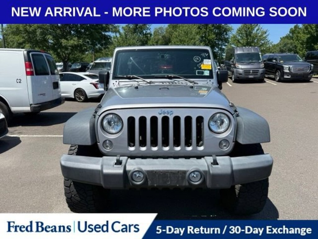 Used 2018 Jeep Wrangler JK Unlimited Sport S 4x4 SUV