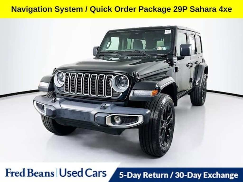 Used 2025 Jeep Wrangler 4xe Sahara
